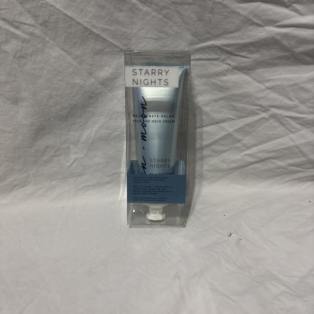 Starry Nights Night Treatment Cream Collagen Chamomile Face Neck 150mL